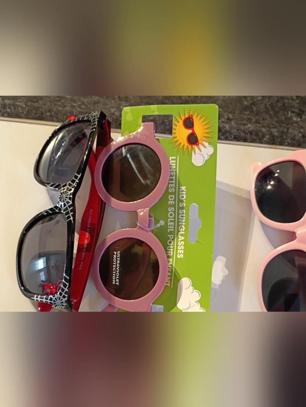 Assorted Kids Sunglasses - Bright Multi Color Set - Picture 7 of 8